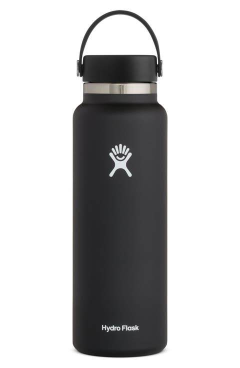 40-Ounce Wide Mouth Cap Water Bottle