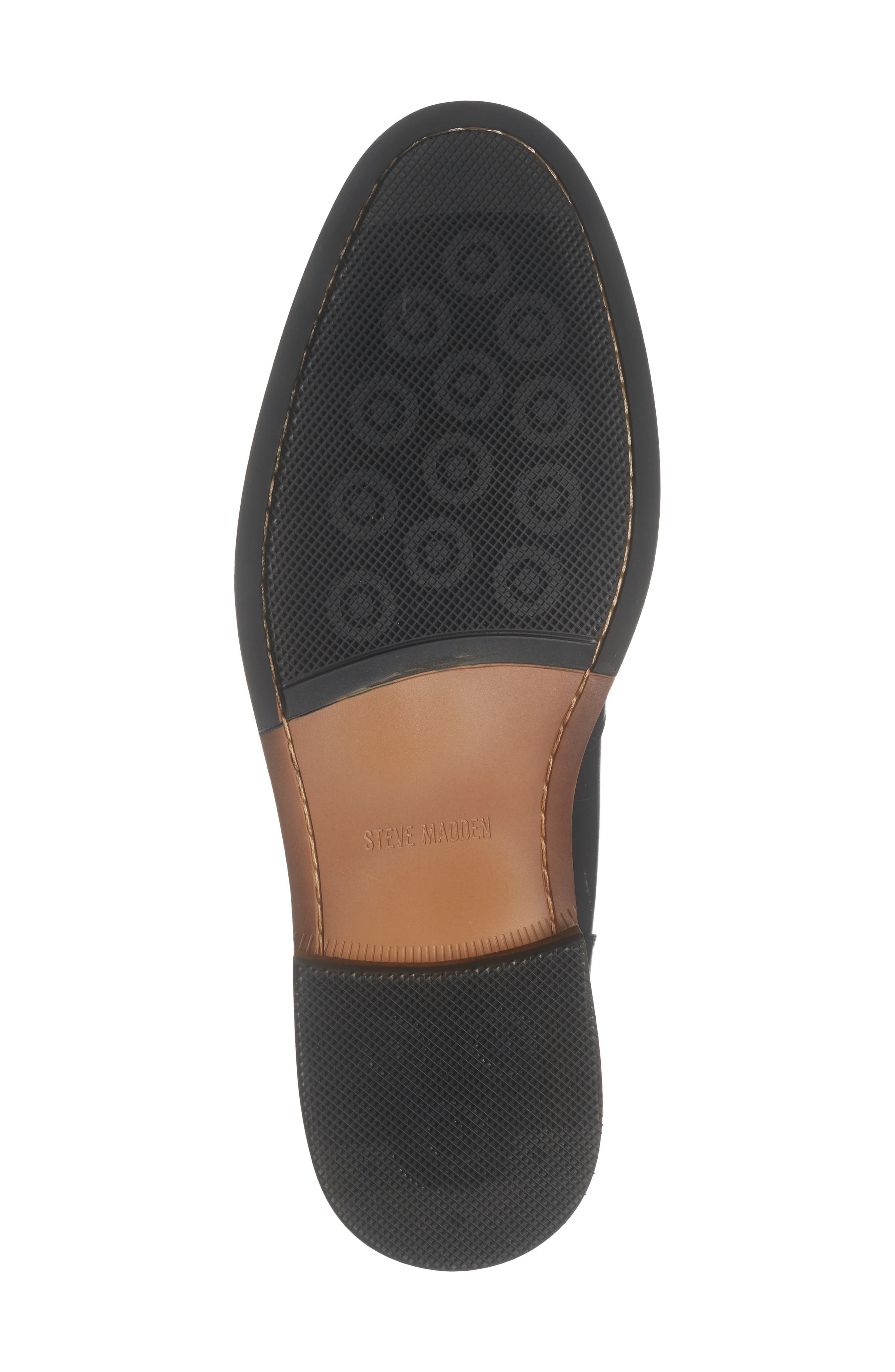 Steve Madden Even Penny Loafer, Alternate, color, Black