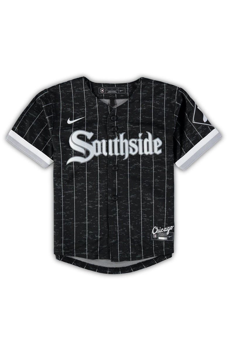Nike Infant Nike Tim Anderson Black Chicago White Sox City Connect Script Replica Jersey, Alternate, color,
