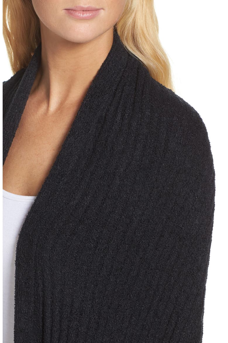 CozyChic™ Lite Travel Shawl, Alternate, color, BLACK