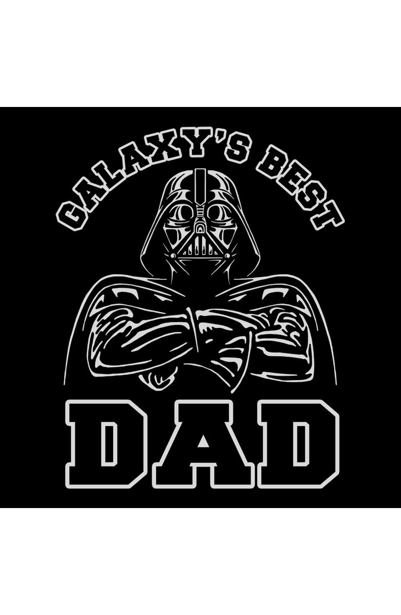 Star Wars: A New Hope Men's Star Wars A New Hope Galaxy's Best Dad Vader Graphic T-Shirt, Alternate, color, Black