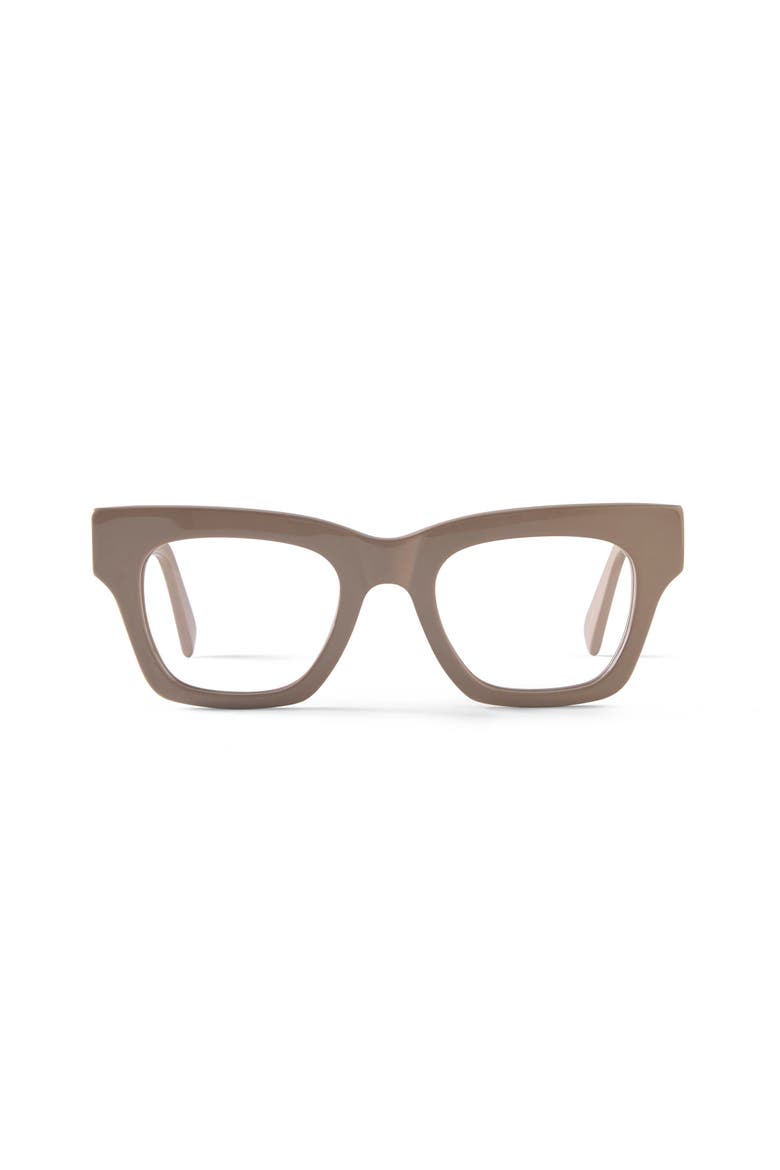 Rosalie Reading Glasses, Main, color, Creme / Brown / Grey