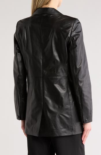 【関税込み】rag & bone ブラック Charles レザージャケット rag & bone Charles Leather Blazer | Nordstromrack