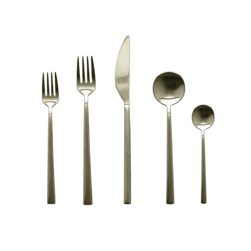 Mepra Movida Flatware Set In Silver