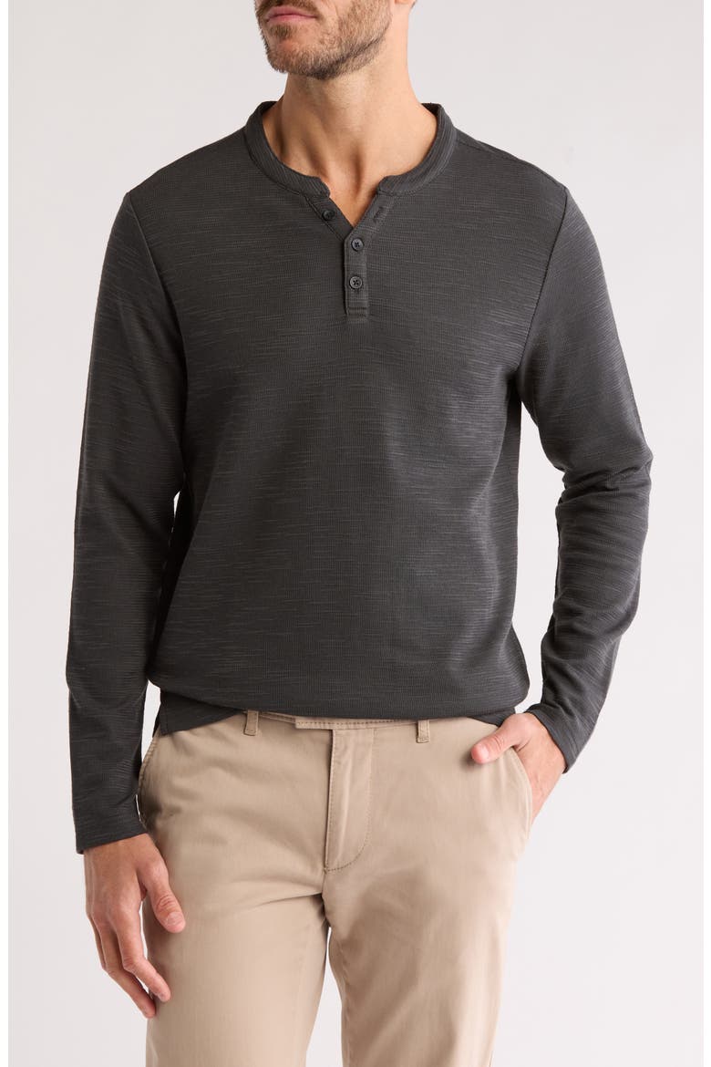 Romeo Long Sleeve Henley, Main, color, CANNON