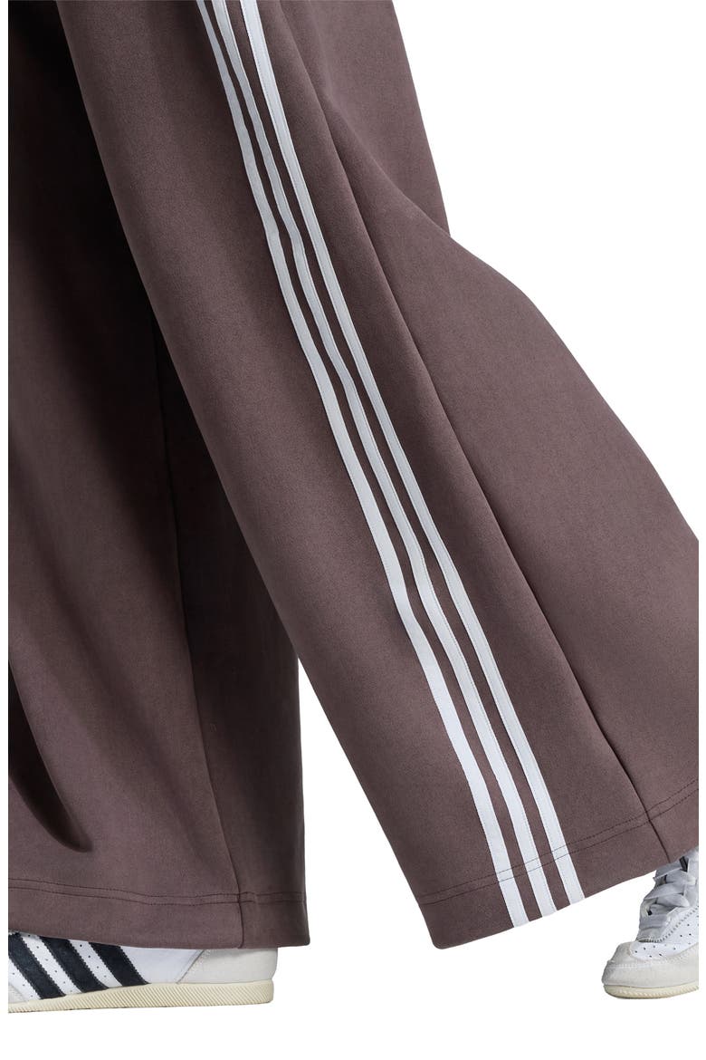 Faux Suede Wide Leg Pants, Alternate, color, AURORACOFFEE