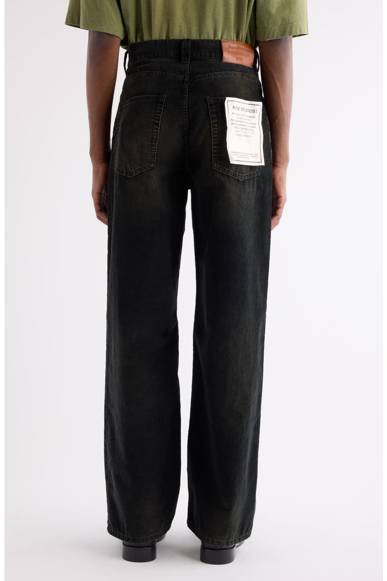 1981 Straight Leg Organic Cotton Corduroy Pants, Alternate, color, BLACK