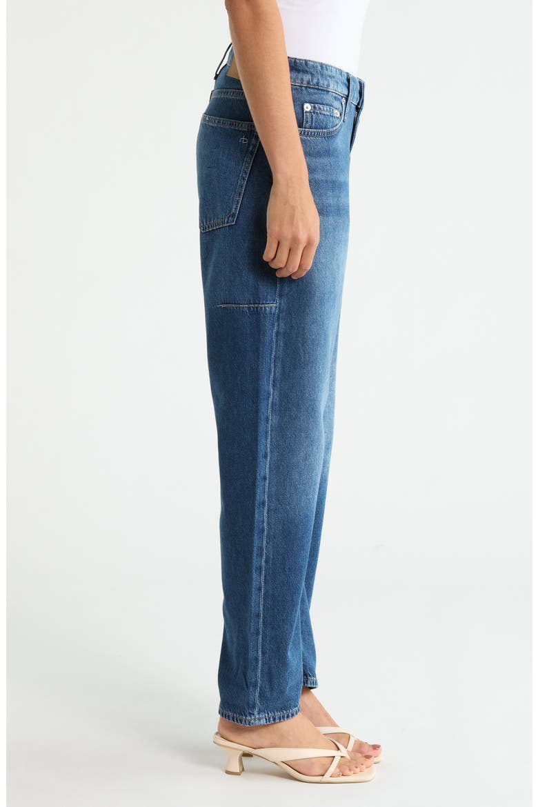 Featherweight Stevie Slim Tapered Barrel Leg Jeans, Alternate, color, EMERSON