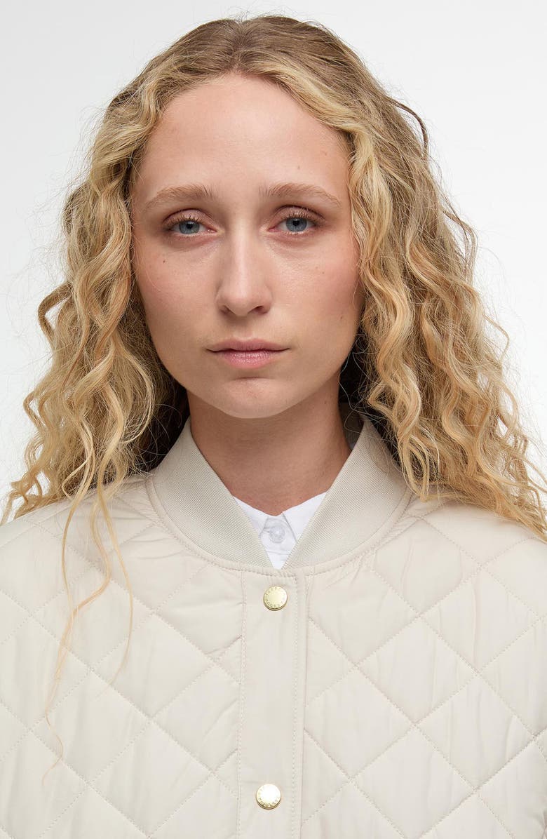 Barbour Wetherby High Pile Fleece Jacket, Alternate, color, Oatmeal/ Silver Cloud