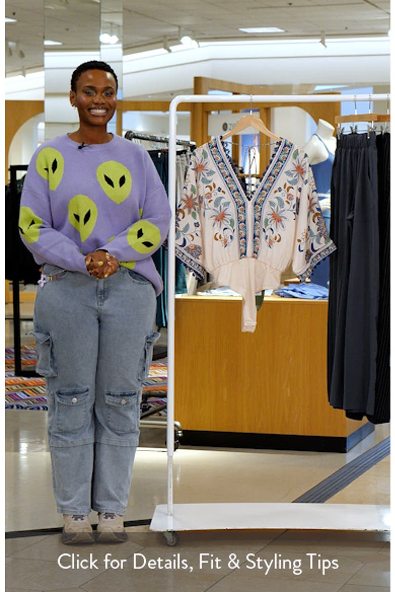 Floral Delhi Tapestry Bodysuit (Women) | Nordstrom