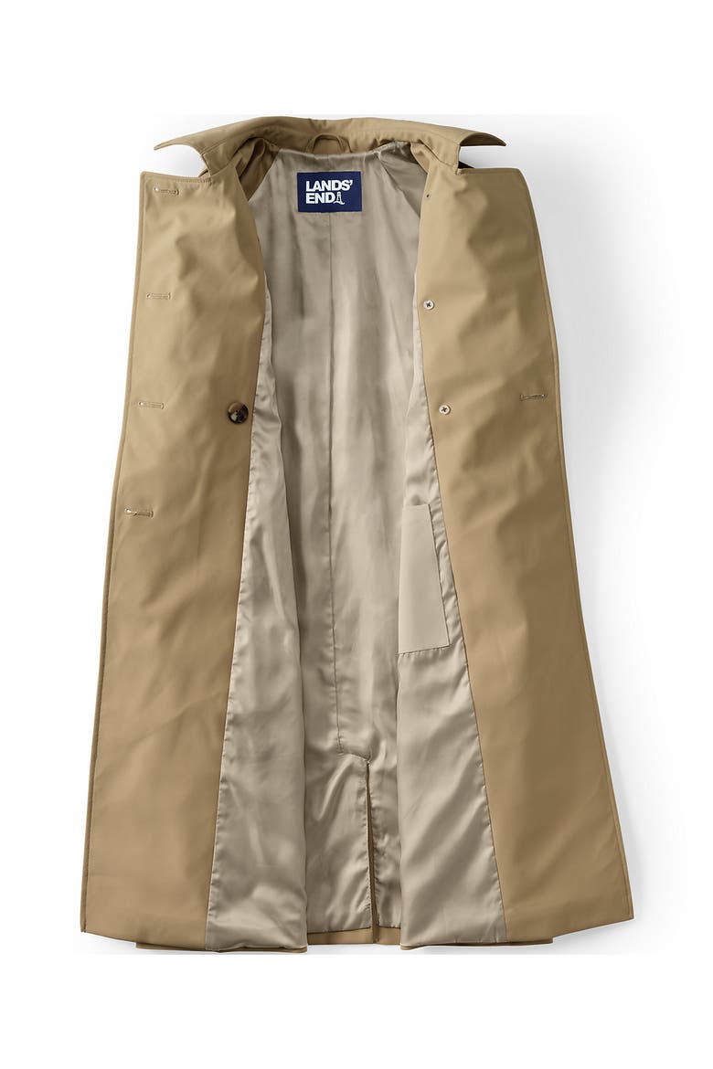 Plus Size Squall Waterproof Modern Trench Raincoat, Alternate, color, Desert Tan