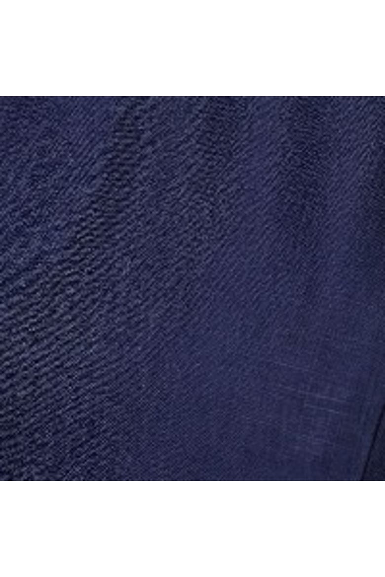 Linen Halter Maxi Dress, Alternate, color, Navy