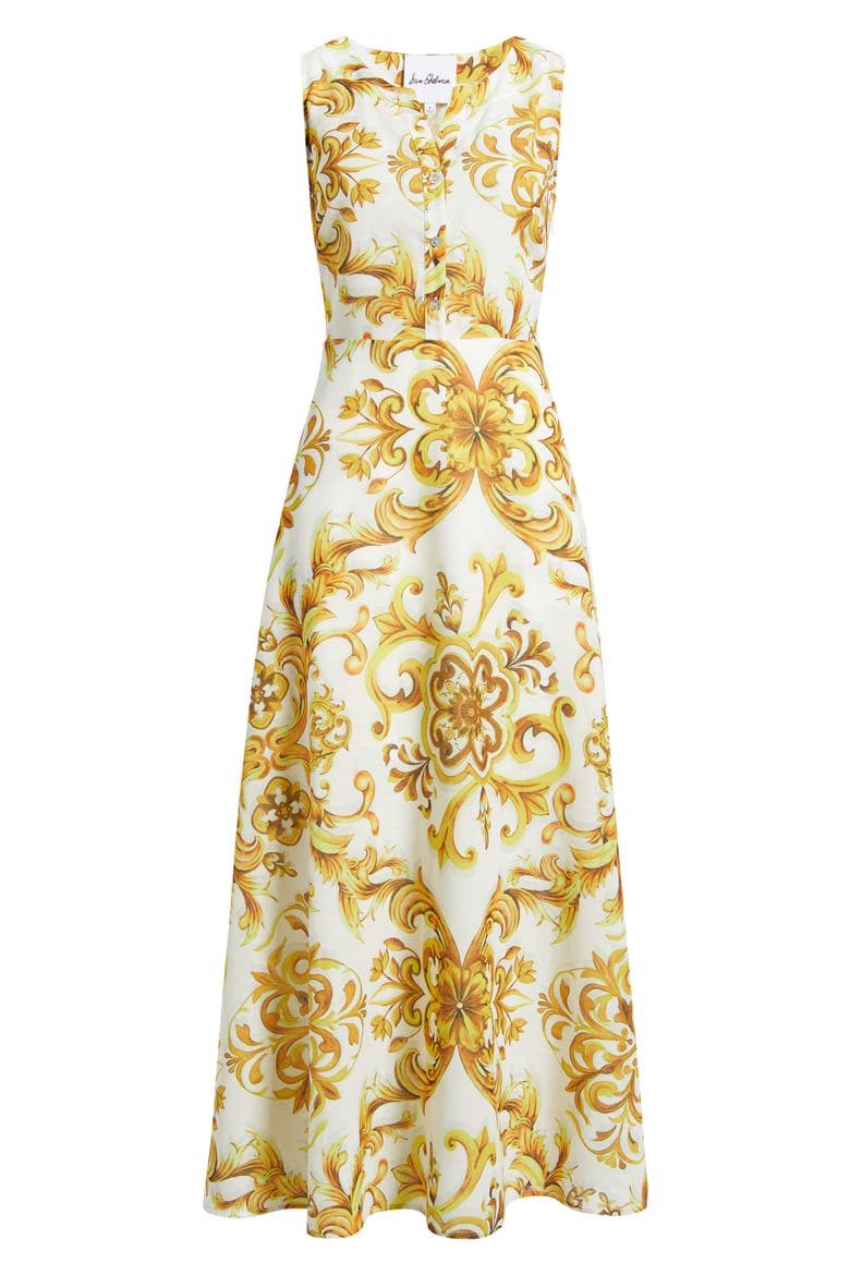 Dolce Maxi Dress, Alternate, color, DOLCE GOLD