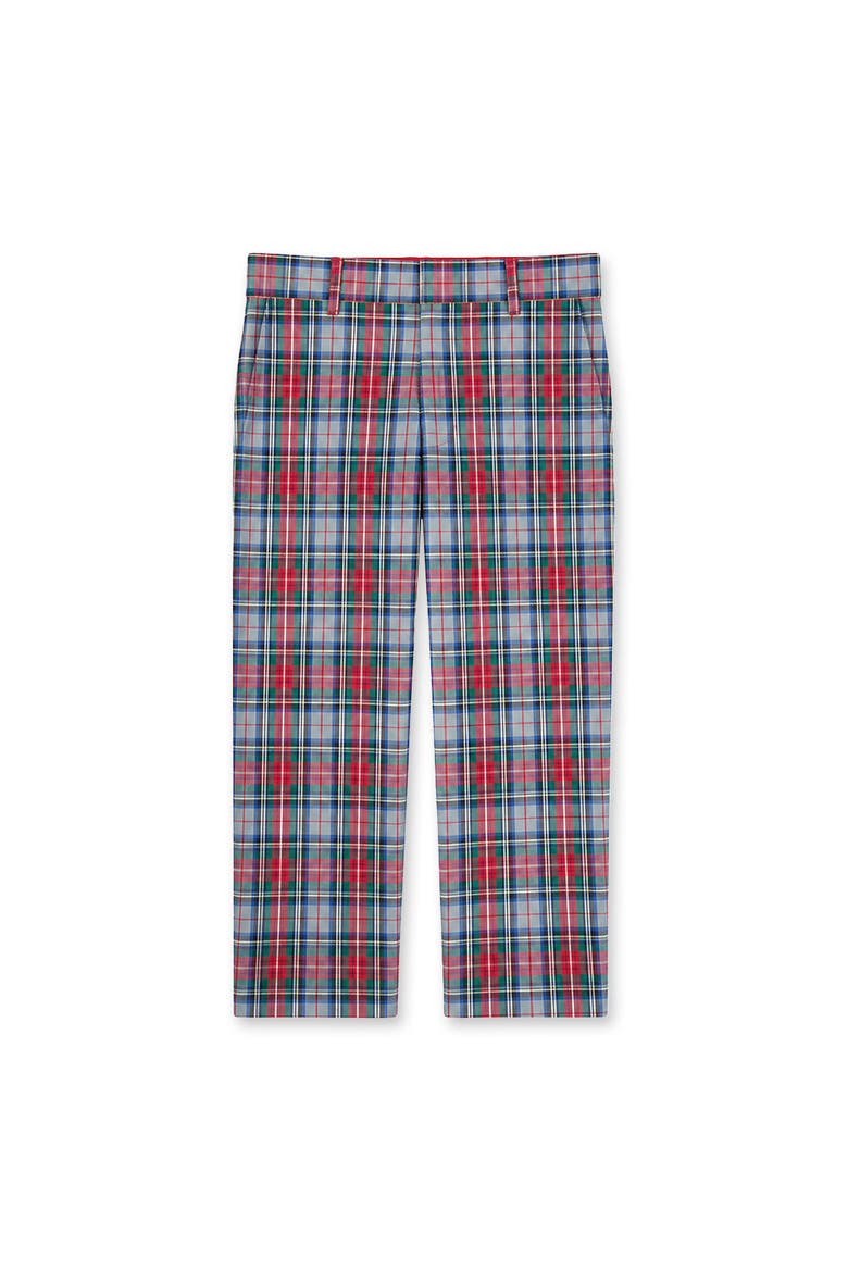 Plaid Pant, Main, color, Grey, Red & Green Plaid