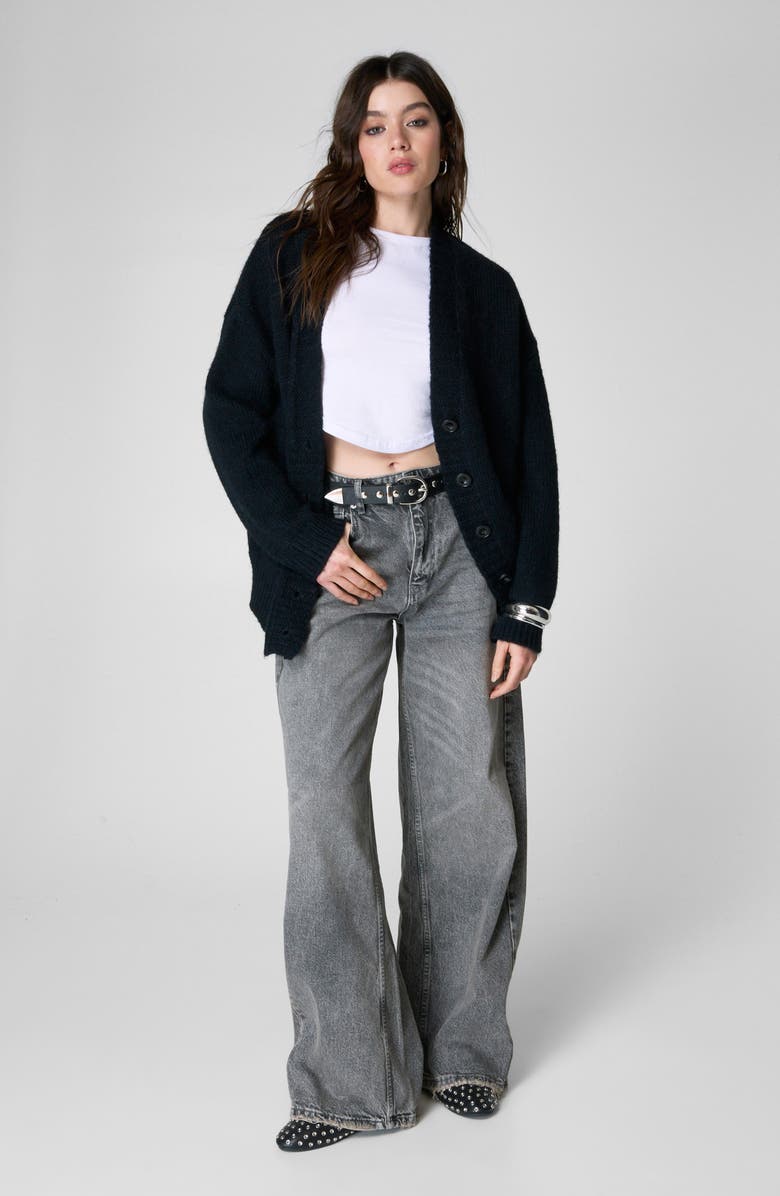 NASTY GAL Boyfriend Cardigan, Alternate, color, 