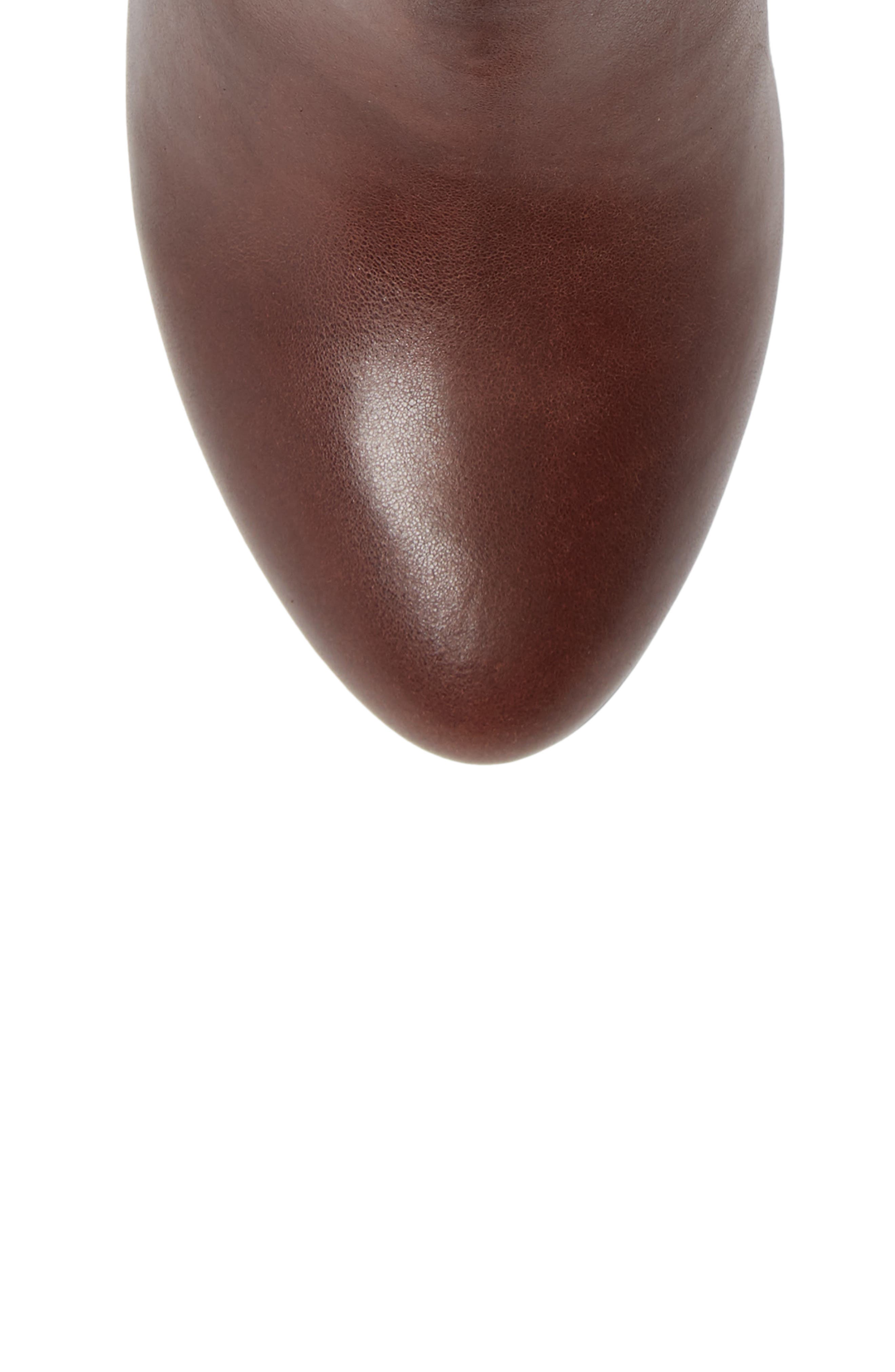 David Tate Opal Bootie, Alternate, color, Luggage Leather