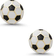 Lily Nily Kids' 3D Soccer Ball Stud Earrings