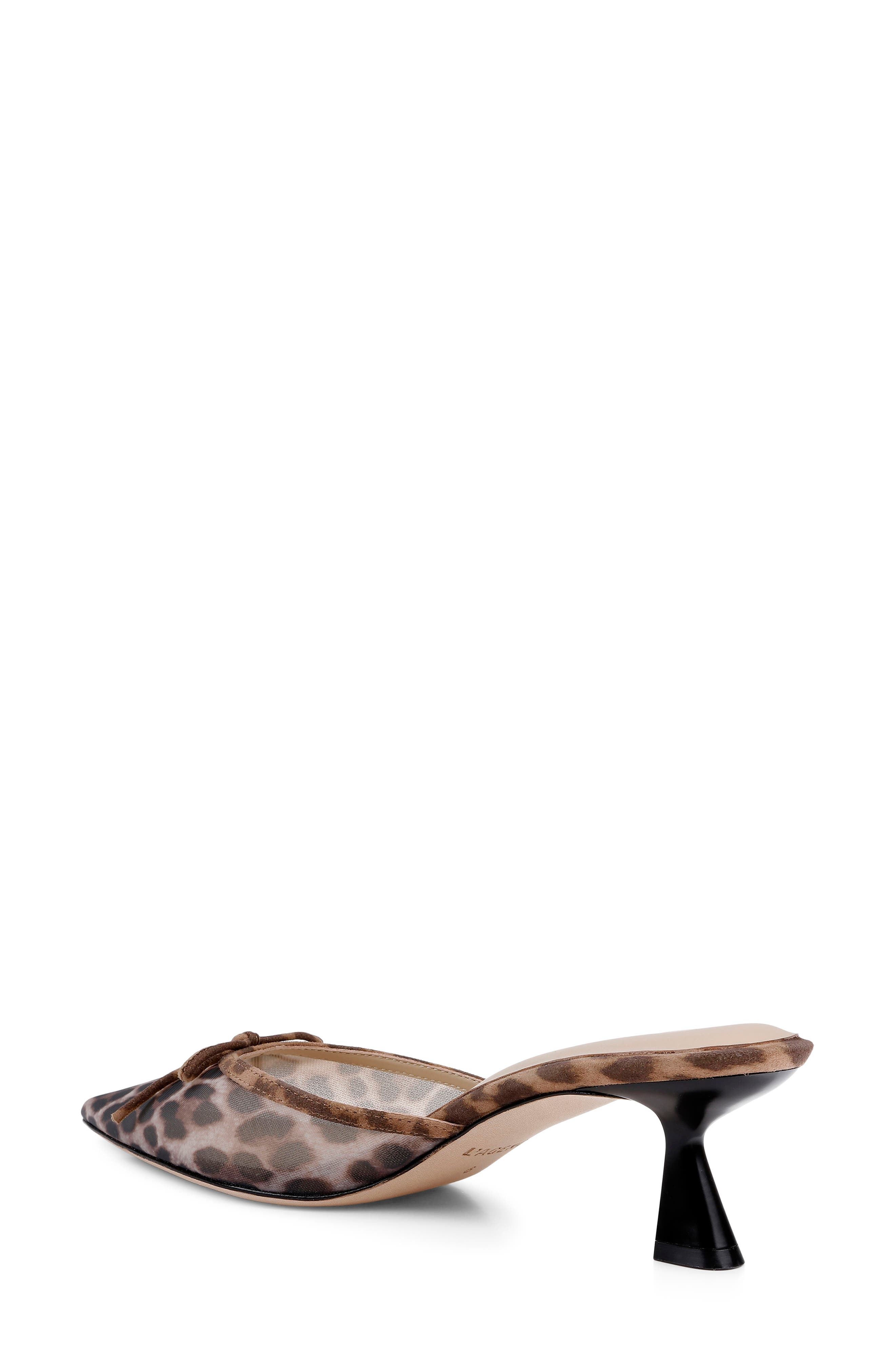 L'AGENCE Palermo Pointed Toe Mule, Alternate, color, Leopard