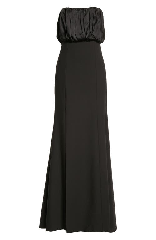 Cinq À Sept Cinq A Sept Laurence Slit Gown In Black
