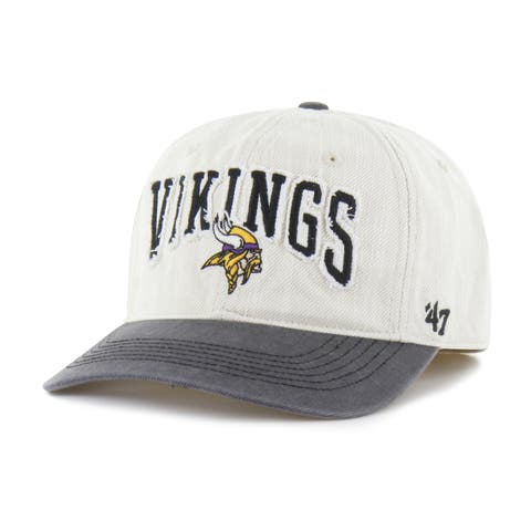 Men's '47 Natural Minnesota Vikings Groton Franchise Fitted Hat