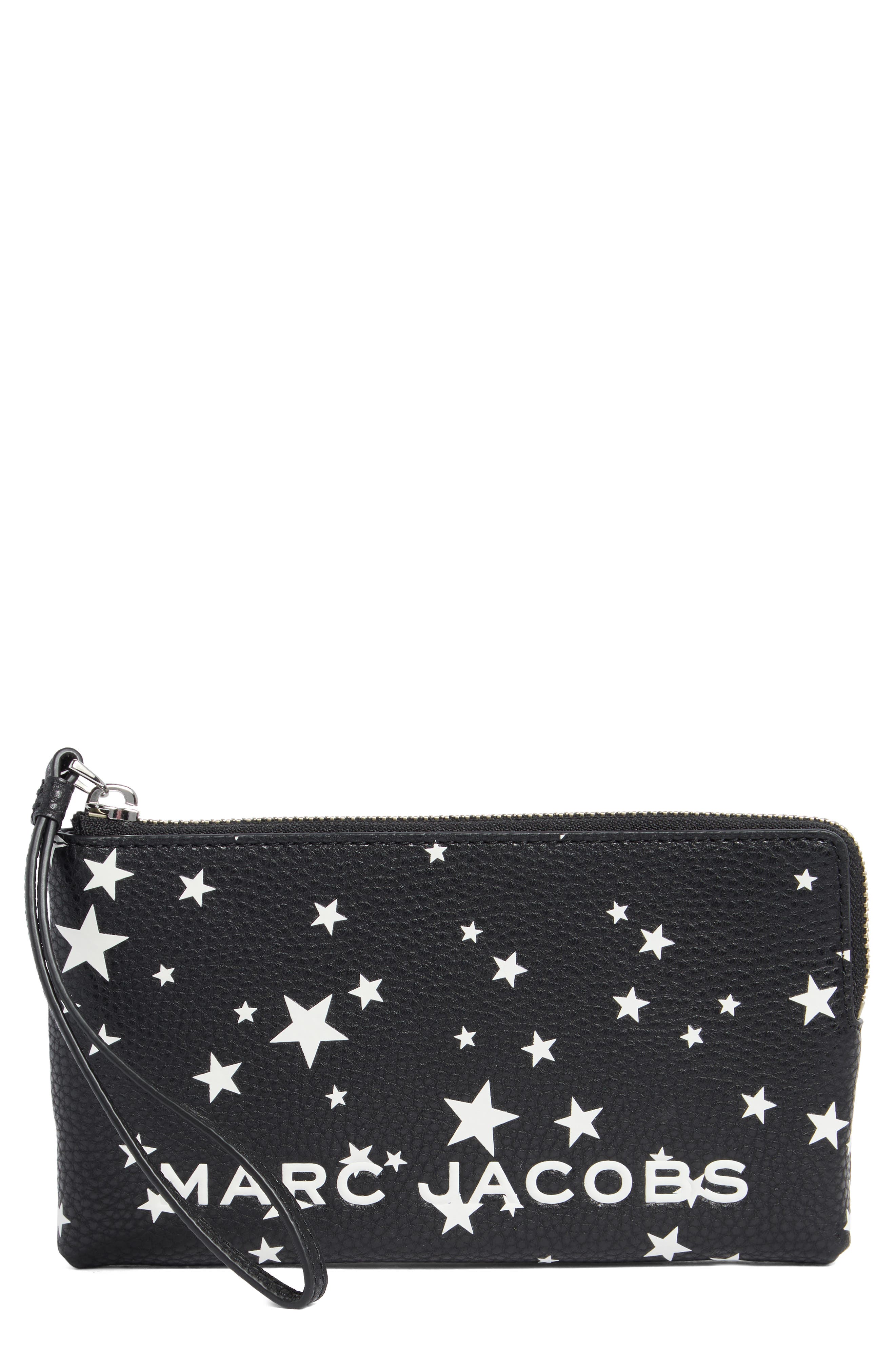Marc Jacobs Star Print Bold Wristlet Pouch