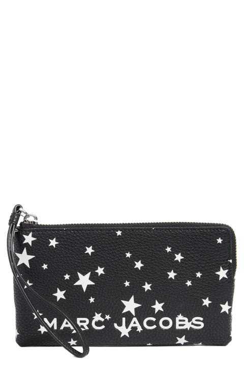 Star Print Bold Wristlet Pouch