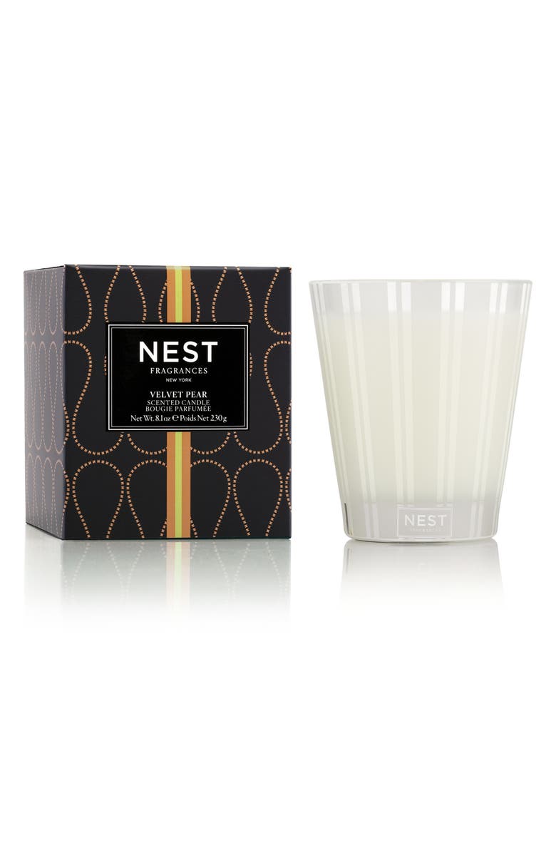 NEST New York Velvet Pear Scented Candle, Main, color, 