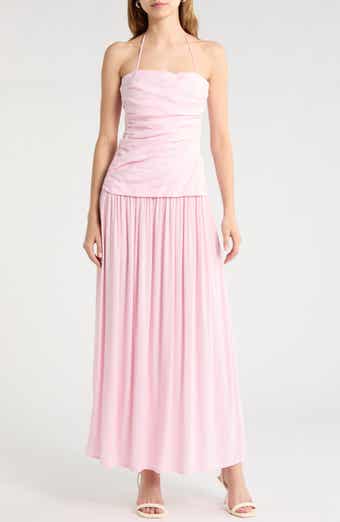 Notte Halter Maxi Dress