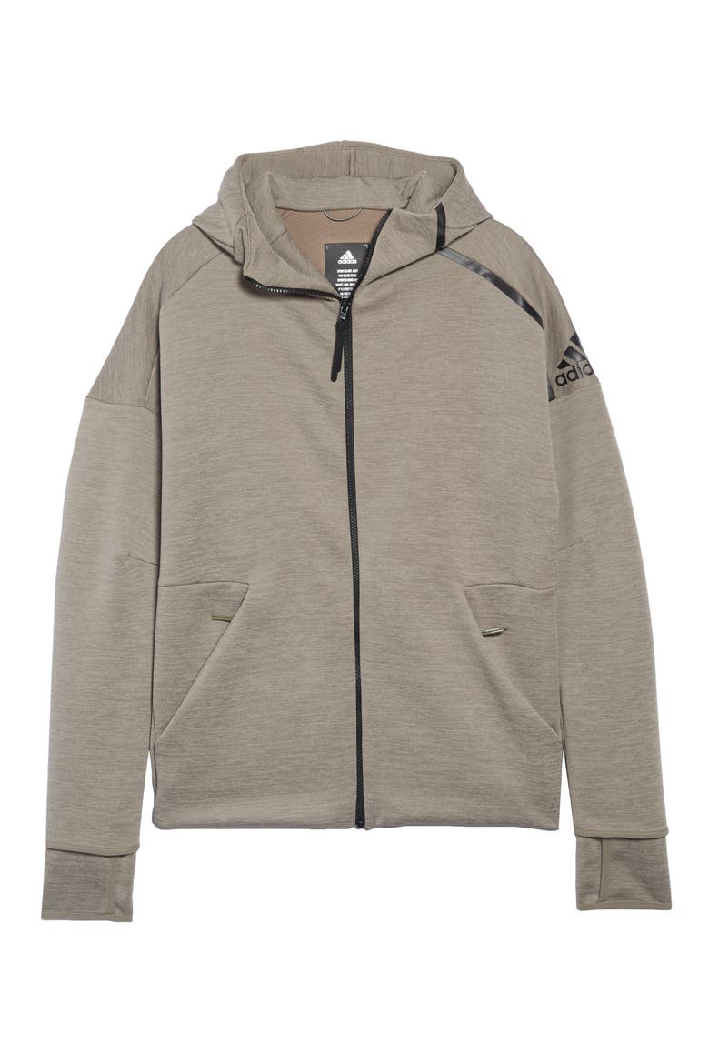 ZNE Fast Release Hooded Jacket, Alternate, color, ZNE HTR/ TRACE CARGO