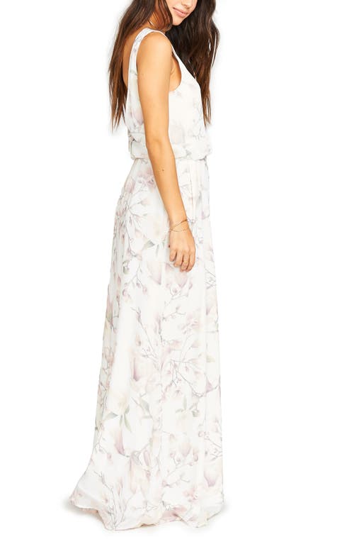 Show Me Your Mumu Kendall Blouson A-line Gown