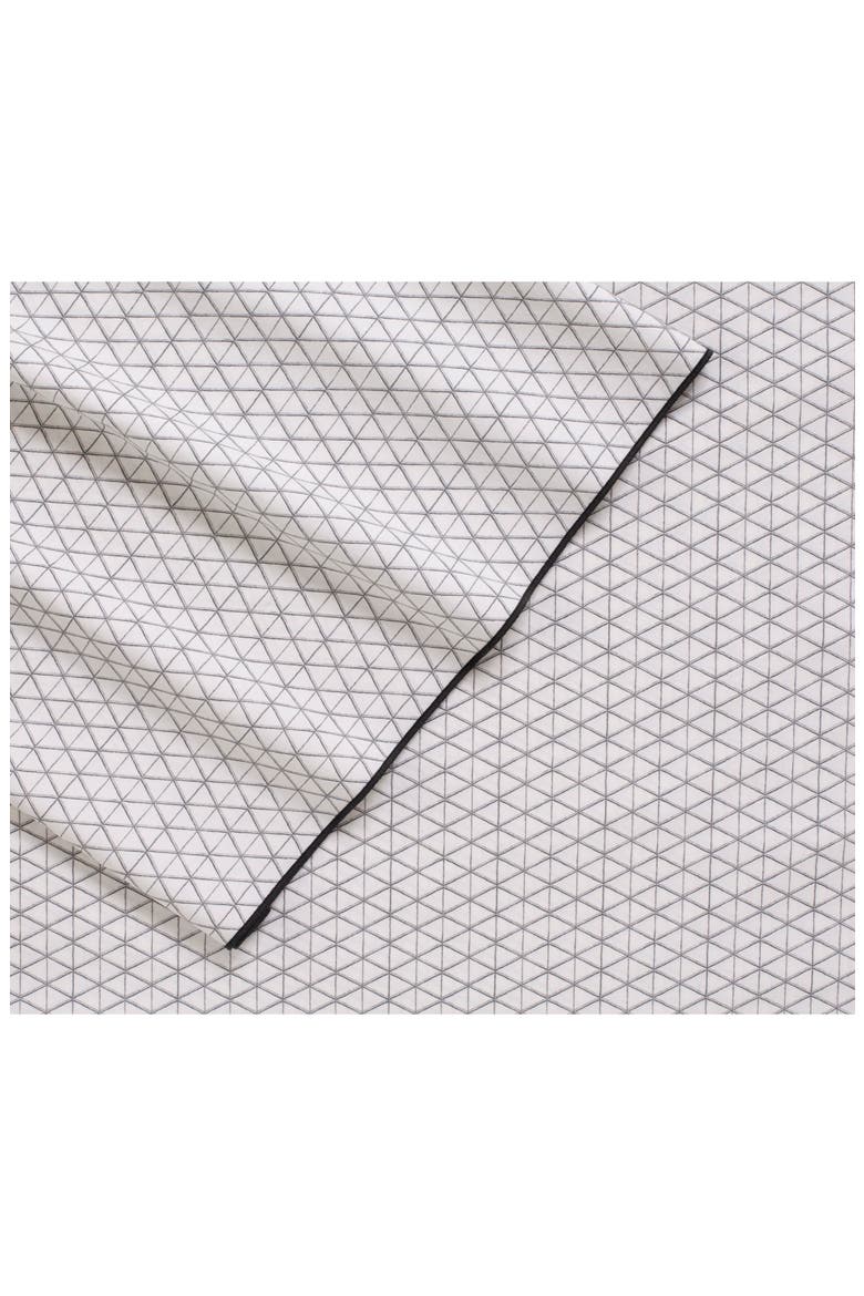Organic Cotton Sheet Set, Alternate, color, CHARCOAL/WHITE