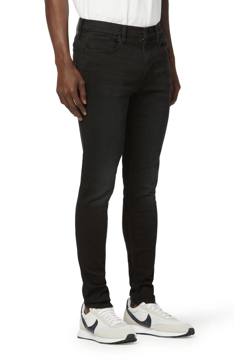 Hudson Jeans Zack Skinny Fit Jeans, Alternate, color, Black Rinse