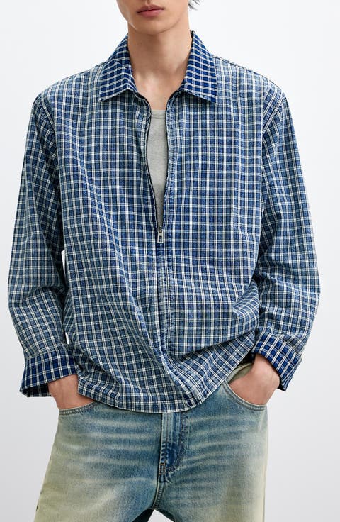 Long Sleeve Zip Shirt