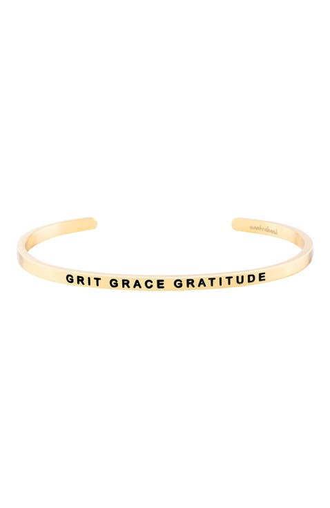 Grit Grace Gratitude bracelet