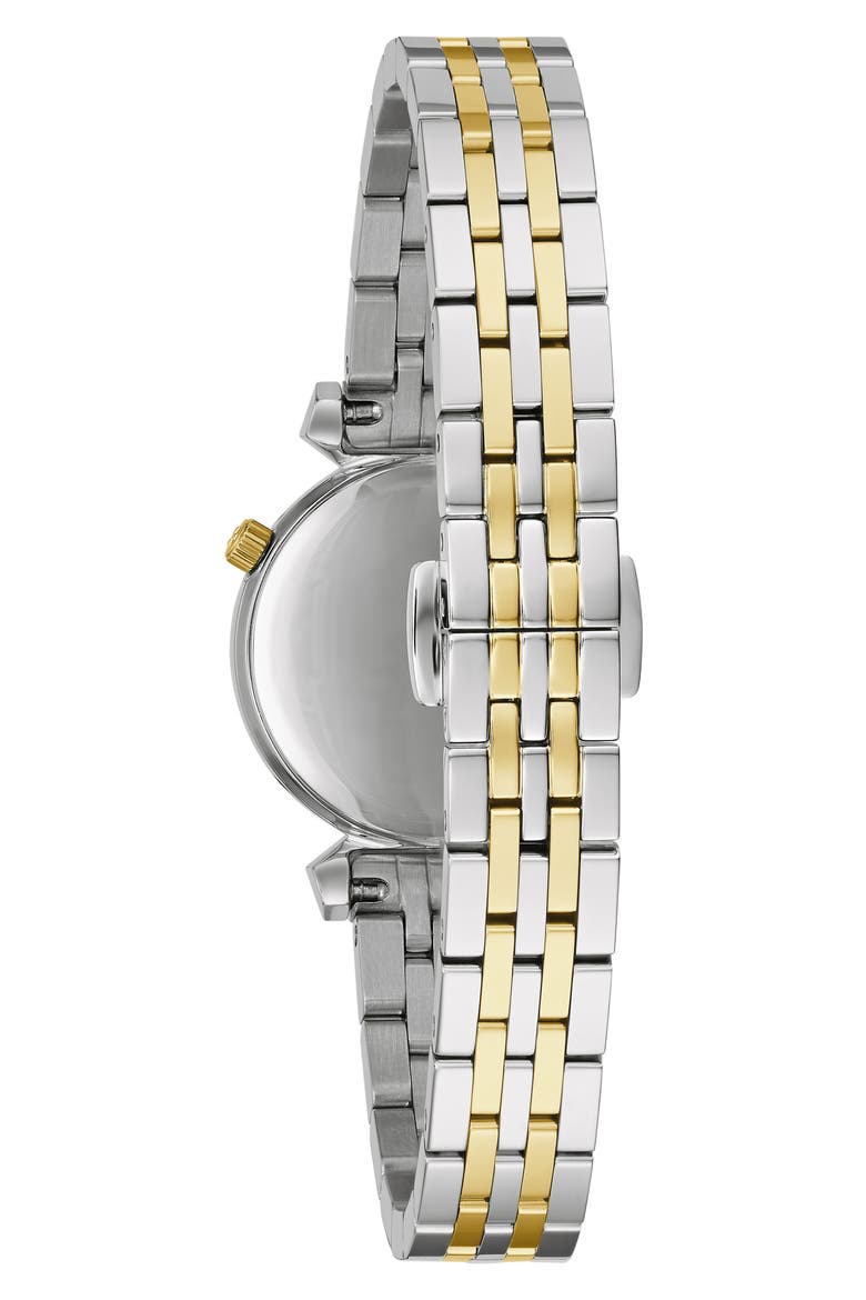 Regatta Diamond Bracelet Watch, 24mm, Alternate, color, TWO-TONE
