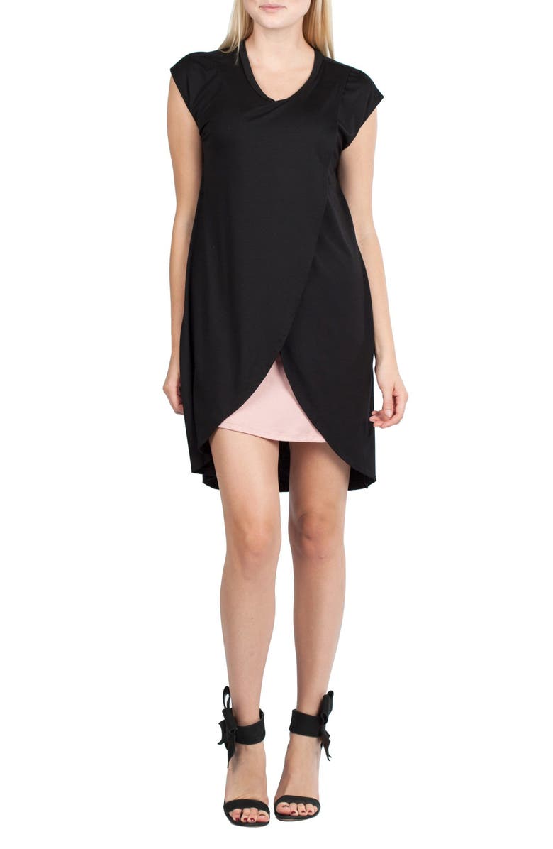 Savi Mom Lille Maternity/Nursing Tunic Dress, Main, color, 