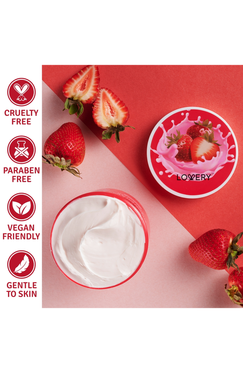 Lovery Whipped Body Butter In Strawberry Milk