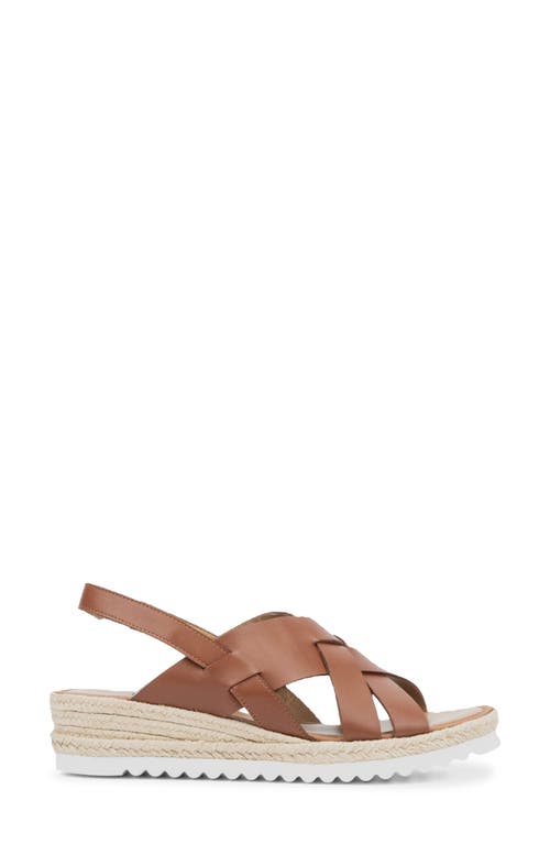 Aquatalia Amaya Water Repellent Slingback Espadrille Wedge Sandal