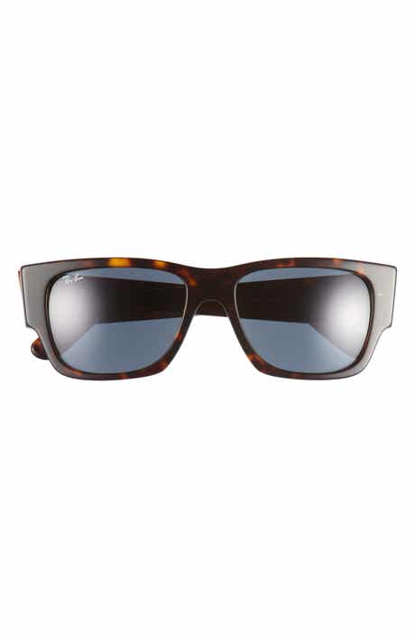 Ray-Ban Carlos 56mm Polarized Rectangular Sunglasses