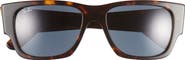 Ray-Ban Carlos 56mm Polarized Rectangular Sunglasses