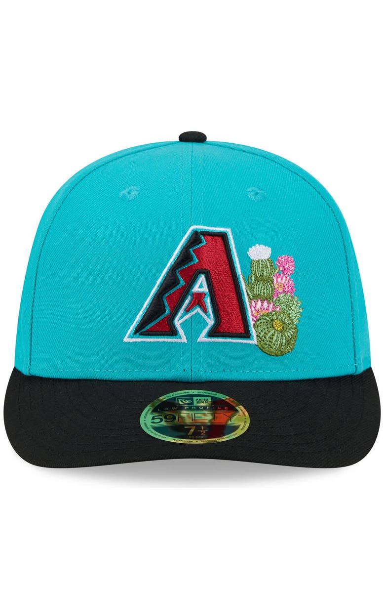 New Era Men's New Era Aqua/Black Arizona Diamondbacks 2026 Spring Training Low Profile 59FIFTY Fitted Hat, Alternate, color, Aqua
