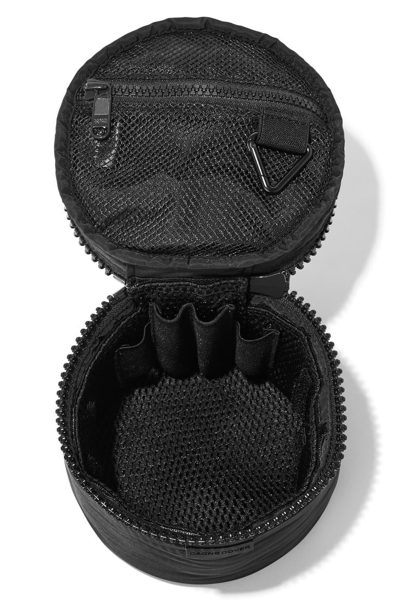 Mila Repreve® Recycled Polyester Small Toiletry Organizer Bag, Alternate, color, ONYX