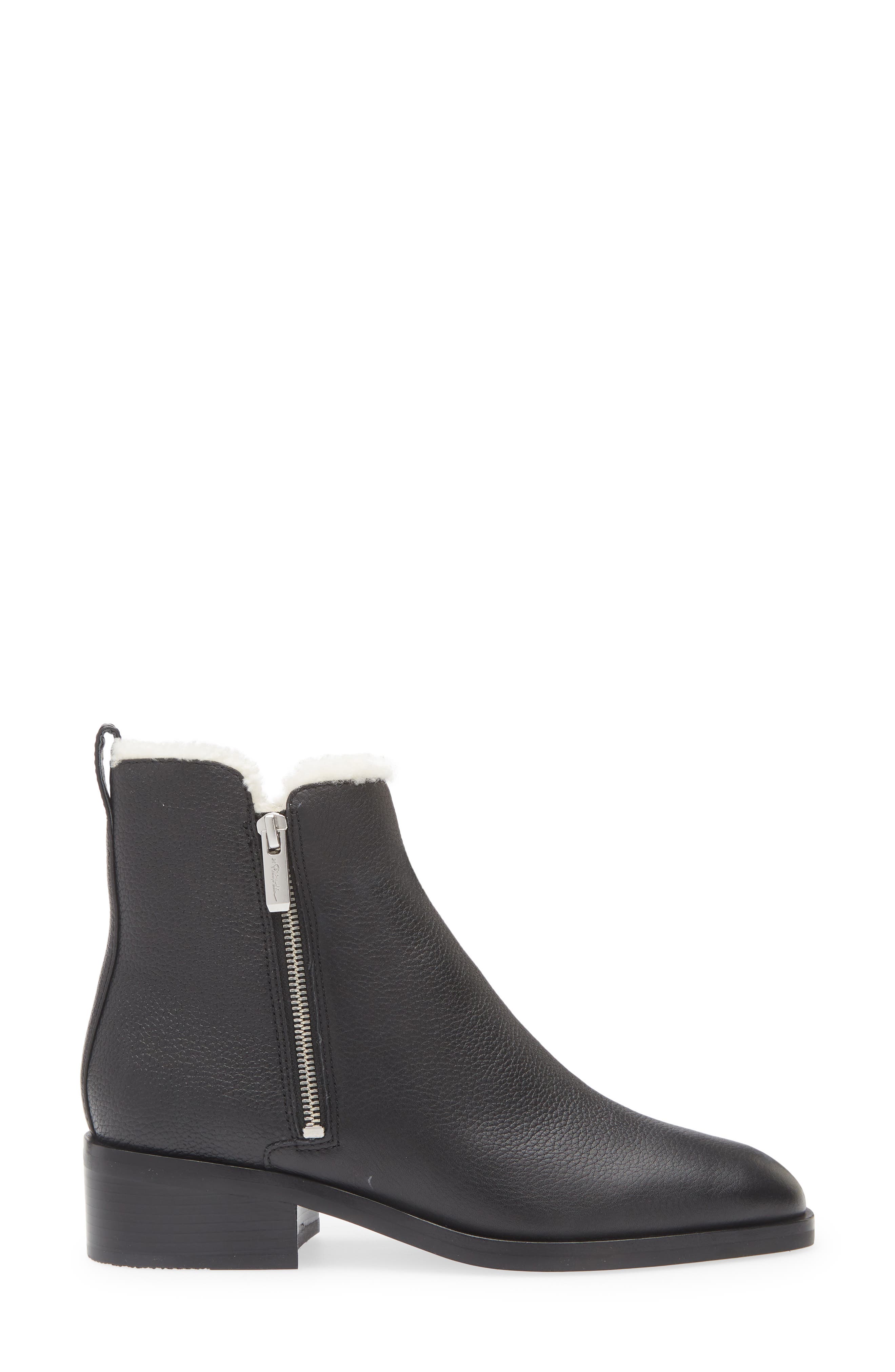 3.1 Phillip Lim Alexa Genuine Shearling Lined Boot, Alternate, color, 