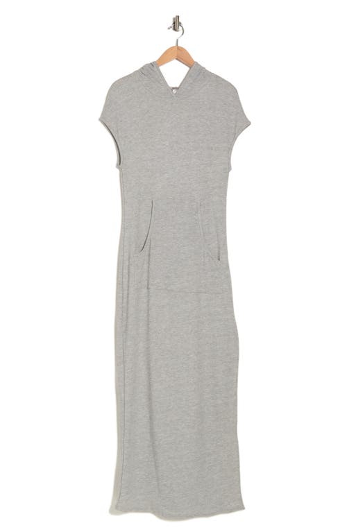 Go Couture Short Sleeve Hoodie Dress