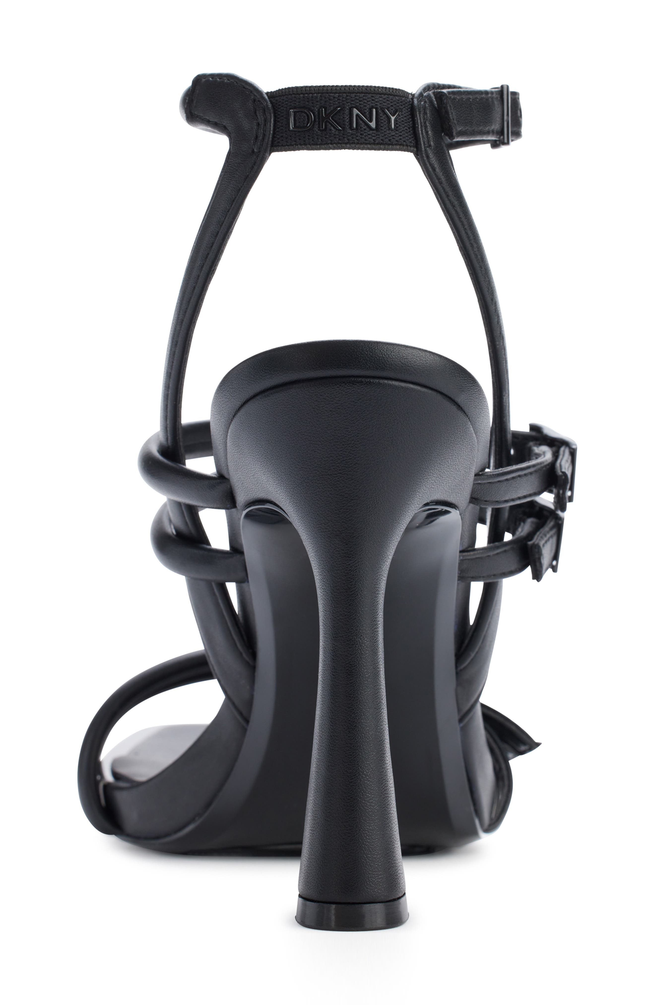 DKNY Cyril Ankle Strap Sandal, Alternate, color, Black