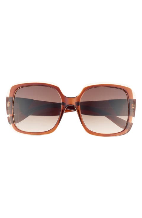 55mm Square Sunglasses