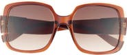 GUESS 55mm Square Sunglasses