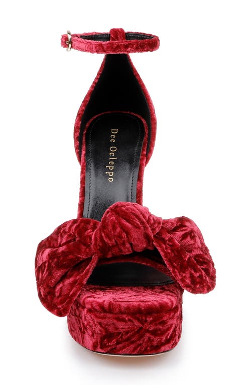 Dee Ocleppo Benton Ankle Strap Platform Sandal