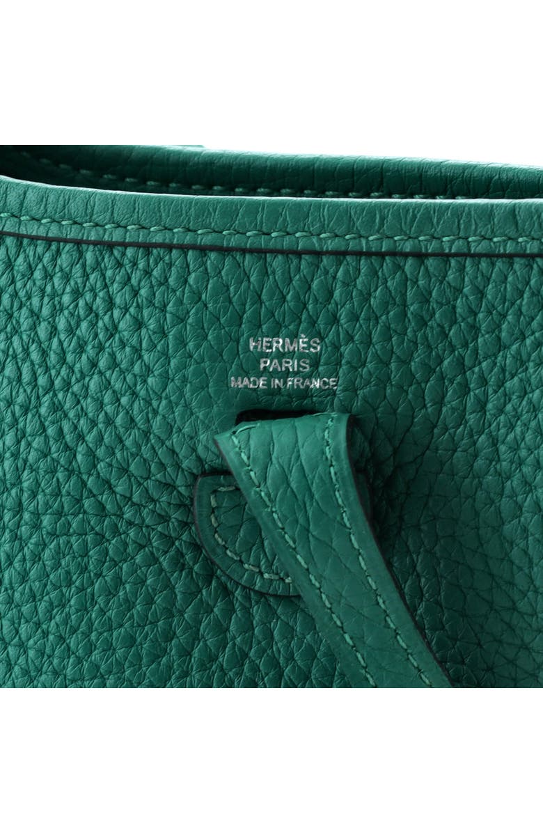 Pre-Owned Hermes Evelyne Bag Gen III Clemence TPM, Alternate, color, Vert Verone