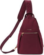 baggallini Securtex Jet Set Anti-Theft Triangle Sling